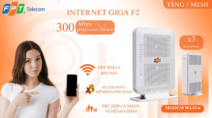 Gói Internet GIGA F2 FPT