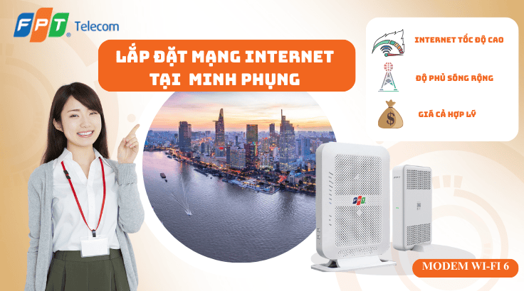 Lắp đặt mạng FPT tại Phường Minh Phụng – Internet ổn định cho khu dân cư & kinh doanh