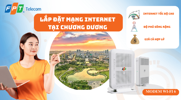 Lắp đặt mạng FPT tại Xã Chương Dương – Internet Ổn Định Cho Khu Dân Cư Ven Sông
