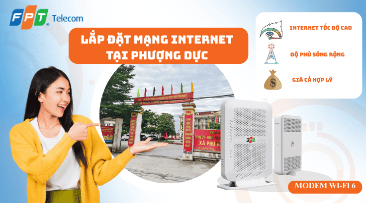 Lắp đặt mạng FPT tại Xã Phượng Dực Hà Nội – Internet Cáp Quang Mạnh, Ổn Định
