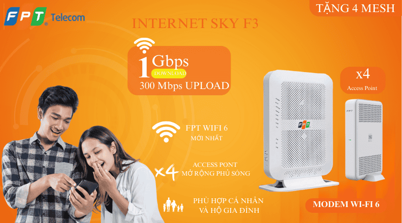 Gói Internet SKY F3 FPT