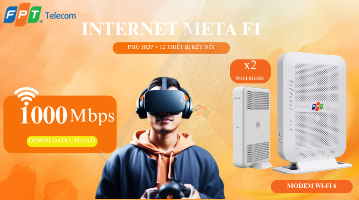 Gói Internet Meta F1 FPT 2025