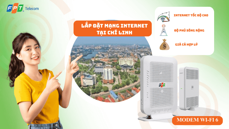 Lắp đặt mạng FPT tại Phường Chí Linh
