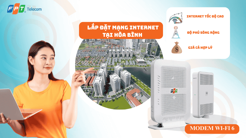 Lắp đặt mạng FPT tại Phường Hoà Bình