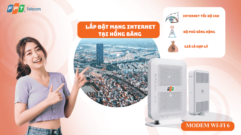 Lắp đặt mạng FPT tại Phường Hồng Bàng