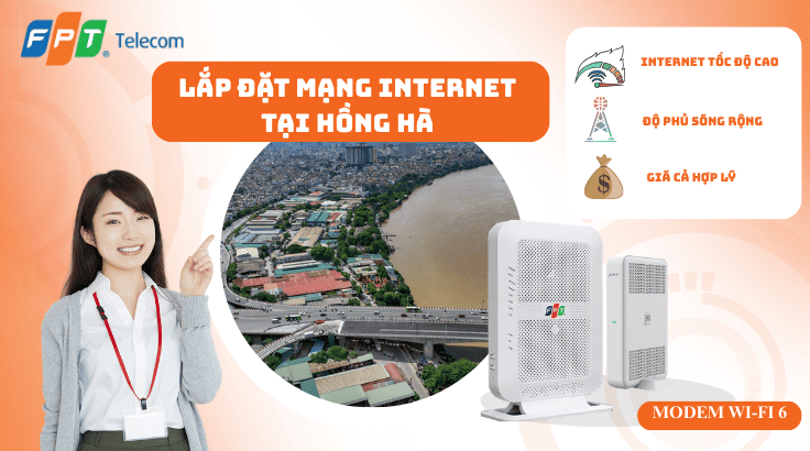 Lắp đặt mạng FPT tại Phường Hồng Hà
