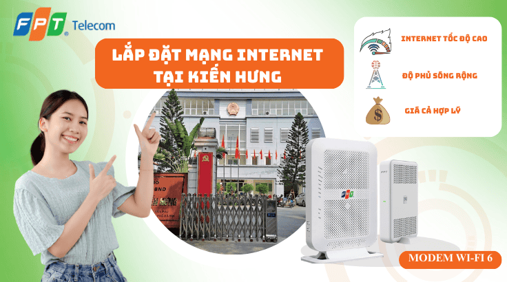 Lắp đặt mạng FPT tại Phường Kiến Hưng