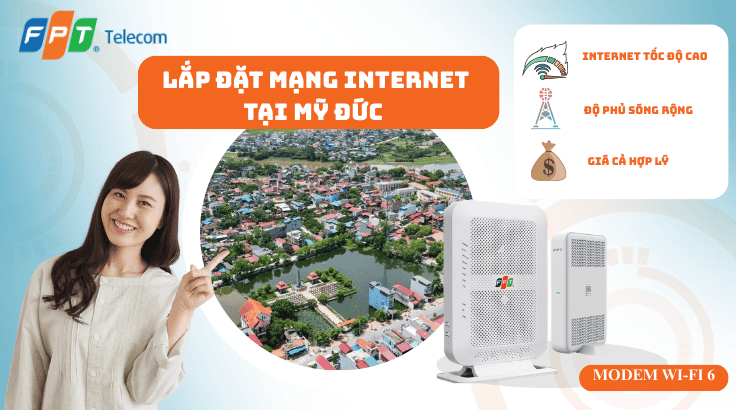 lắp đặt mạng FPT tại Mỹ Đức