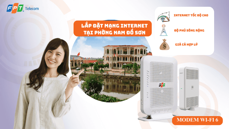 Lắp đặt mạng FPT tại Phường Nam Đồ Sơn