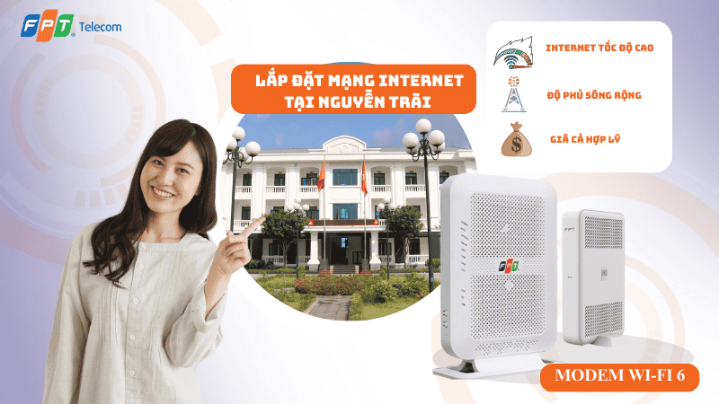 Lắp đặt mạng FPT tại Phường Nguyễn Trãi