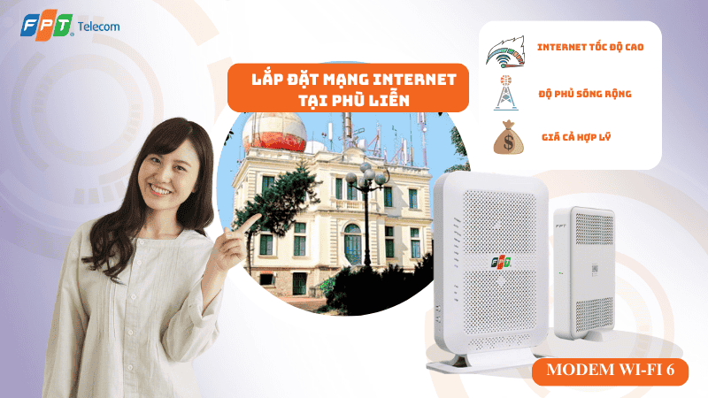 Lắp đặt mạng FPT tại Phường Phú Liễn