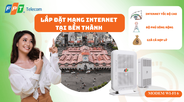 Lắp đặt mạng FPT tại Phường Bến Thành