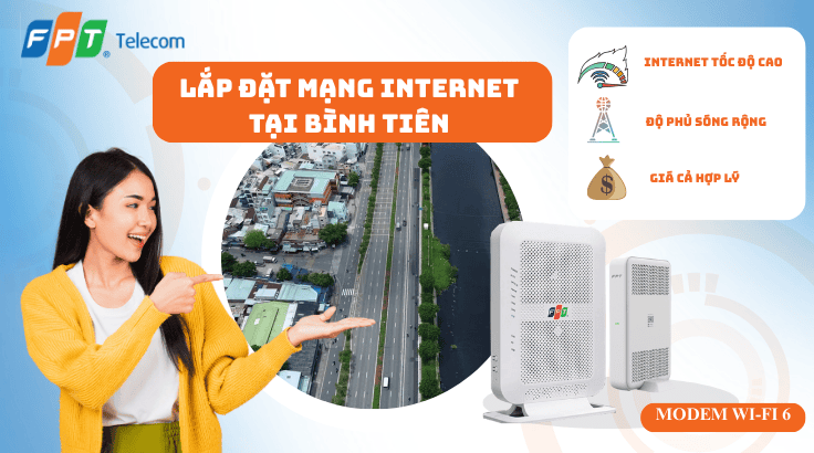 Lắp đặt mạng FPT tại Phường Bình Tiên