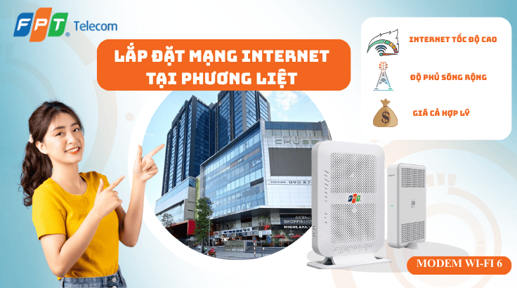 Lắp đặt mạng FPT tại Phường Phương Liệt