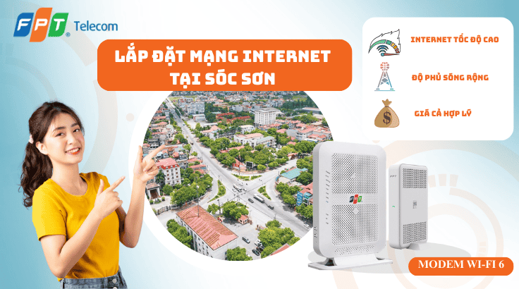 lắp đặt mạng FPT tại Sóc Sơn