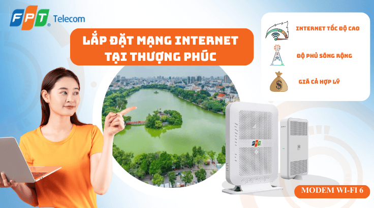 Lắp đặt mạng FPT tại xã Thượng Phúc